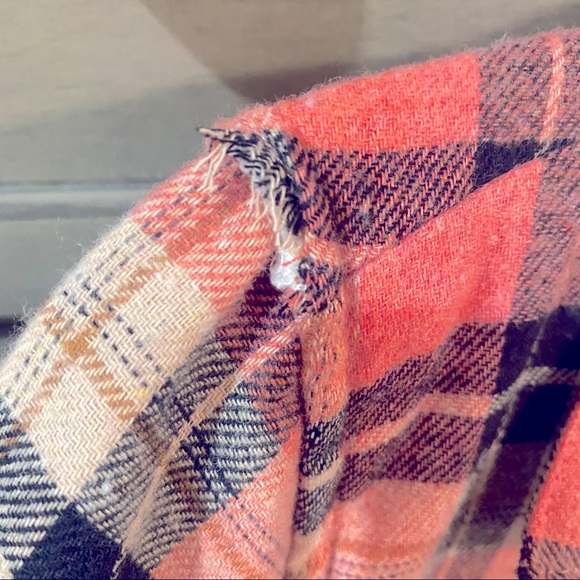 Plaid Flannel Shacket - Picture 5 of 6